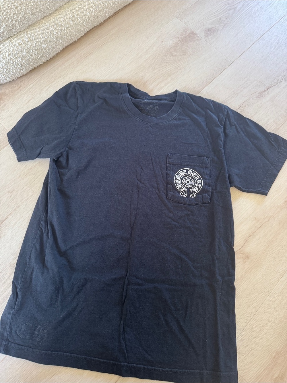 Chrome Hearts Black Pocket Tee